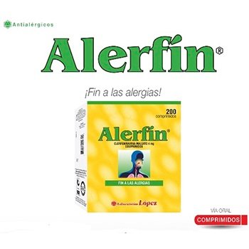 Alerfin Comprimidos Fin a las Alergias