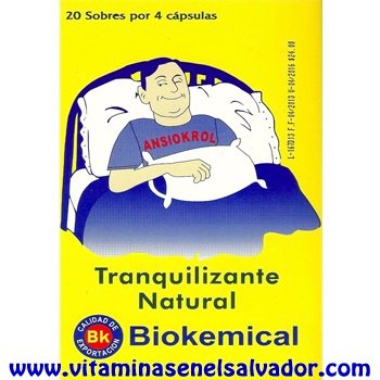 ANSIOKROL TRANQUILIZANTE NATURAL