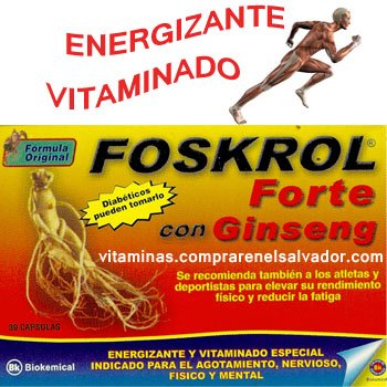 FOSKROL Forte con Ginseng TRIPACK