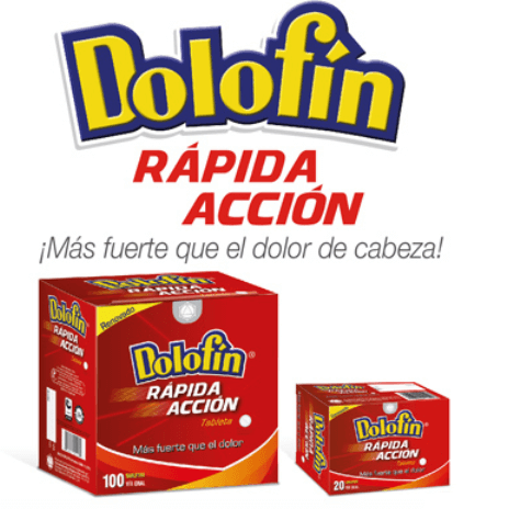 DOLOFIN RAPIDA ACCION (ROJA)