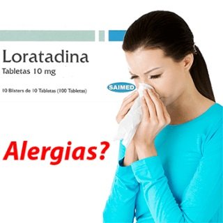 Loratadina de Saimed x 100 tabletas