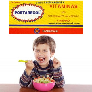 POSTAREXOL Pastillas Estimulantes del Apetito