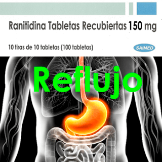 Ranitidina Tabletas Recubiertas 150mg Saimed