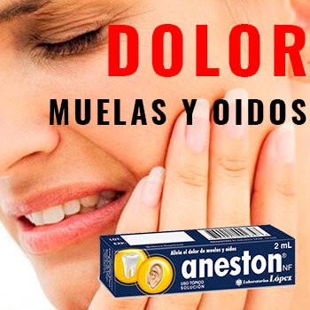 ANESTON ALIVIO AL DOLOR DE MUELAS Y OIDOS TRIPACK Alivio rápido y eficaz para tu bienestar diario