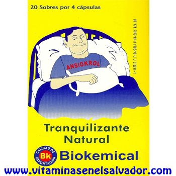 ANSIOKROL TRANQUILIZANTE NATURAL apoyo natural para tu equilibrio emocional – Refuerza tu bienestar emocional cada día