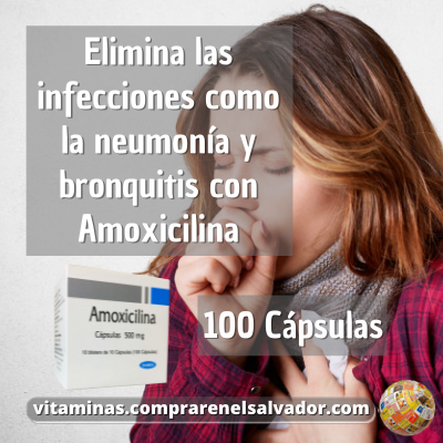 Elimine esa infeccion con Amoxicilina 500mg Saimed combate eficazmente bacterias y recupera tu bienestar