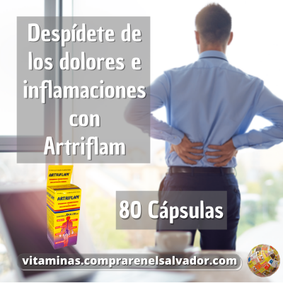 Artriflam Vitaminado 80 Cápsulas