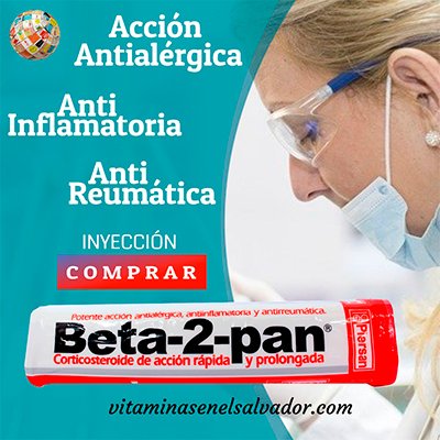 BETA 2 PAN Betametasona Inyectable (2 Inyecciones) alivio eficaz y rápido para tu bienestar