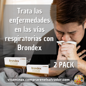 BRONDEX 4MG 20 Tabletas 2 PACK