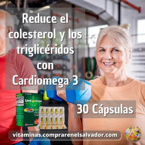 Cardiomega 500mg 30 Cápsulas
