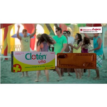 Viva sin hongos con Clotén uña detén el avance de los hongos y cuida la salud de tus uñas