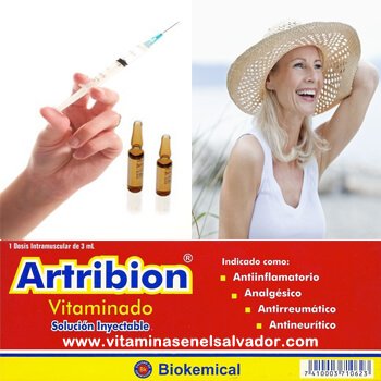ARTRIBION VITAMINADO INYECCION TRIPACK Alivio integral para tu movilidad