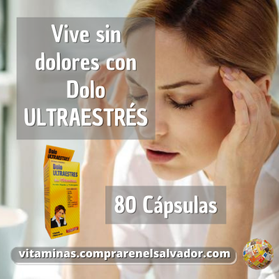 Alivie sus dolores con Dolo ULTRAESTRES 80 Cápsulas disminuya el malestar y recupere su bienestar