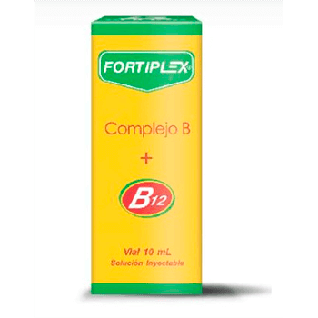 Fortiplex Vial 10ml 3Pack (Inyecciones) Apoya tu bienestar diario con nutrientes esenciales