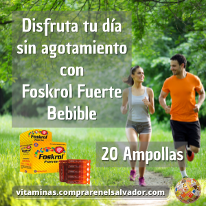 Foskrol Fuerte Bebible energía y vitalidad desde la primera toma