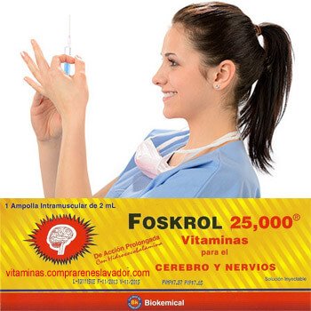 Refuerce el cerebro con FOSKROL INYECCION TRIPACK