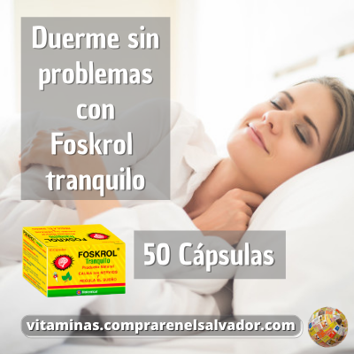 FOSKROL Tranquilo 50 Cápsulas