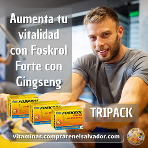 FOSKROL Forte con Ginseng TRIPACK