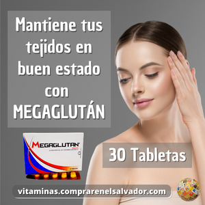 MEGAGLUTAN 30 Tabletas