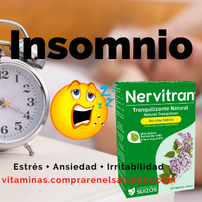 Nervitran Tranquilizante Natural Tabletas