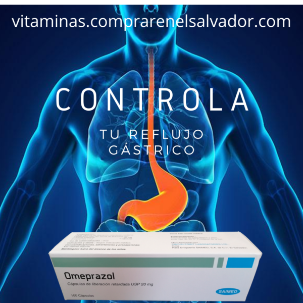 Omeprazol 20mg Saimed alivia eficazmente la acidez y protege tu bienestar