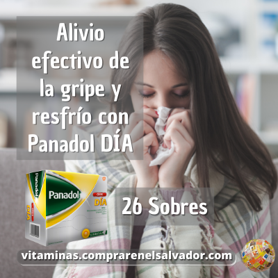 Panadol Gripe Dia alivia rápidamente los síntomas de la gripe