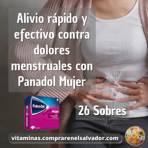 PANADOL MUJER 26 Sobres de 2 tabletas