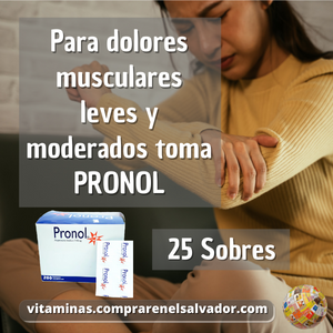PRONOL 550mg 25 Sobres de 4 Tabletas
