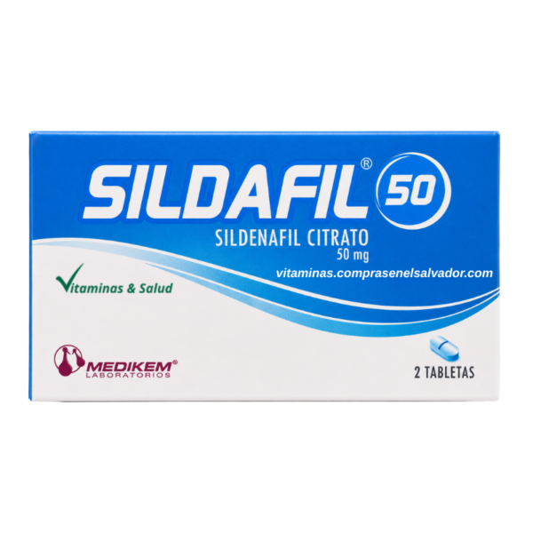SILDAFIL 50mg Potenciador Sexual aumenta tu confianza y bienestar