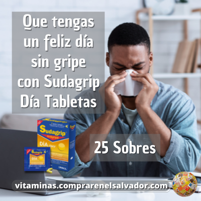 Sudagrip Día Tabletas alivia eficazmente los síntomas del resfriado