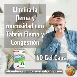 TABCIN FLEMA Y CONGESTION 60 Gel Caps
