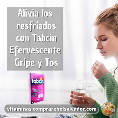 Tabcin Antigripal Efervescente Gripe y Tos alivio rápido para tu bienestar