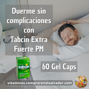 TABCIN EXTRA FUERTE NOCHE 60 Liquid Gels Cápsulas