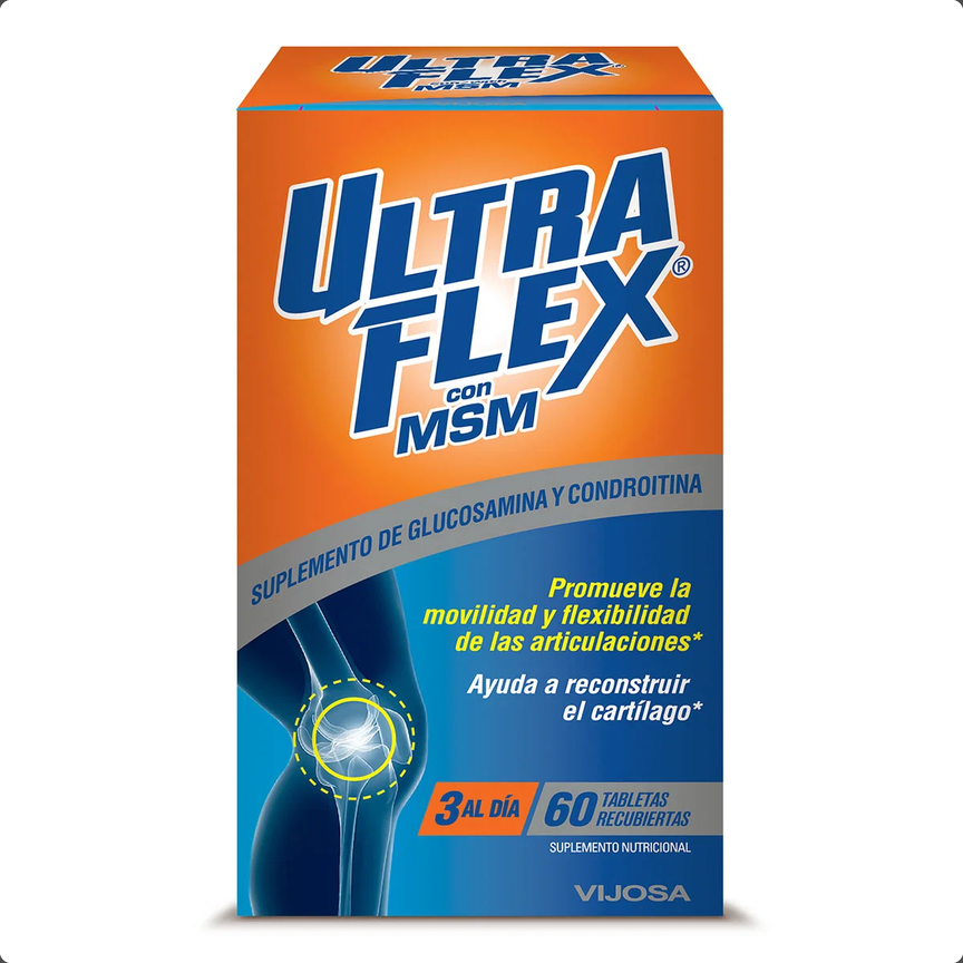 ULTRA FLEX CON MSM TABLETA RECUBIERTA | 60 Tabletas
