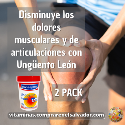 UNGÜENTO LEÓN HANSAPLAST 2 PACK