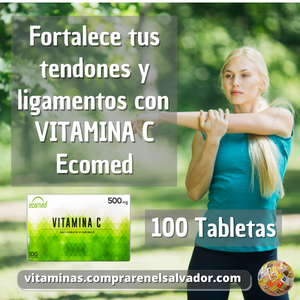 VITAMINA C ECOMED 500MG 100 Tabletas