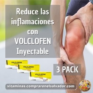 VOLCLOFEN 75mg INYECTABLE 3ml 3 PACK