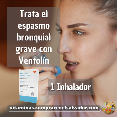 VENTOLIN INHALADOR 100MCG X 200 DOSIS