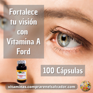 VITAMINA A FORD 100 Cápsulas