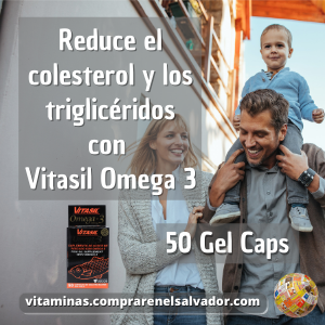 VITASIL OMEGA-3 50 Cápsulas de gelatina blanda