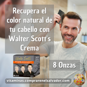 WALTER SCOTT'S Crema fijación suave 8 Oz
