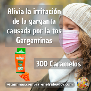 GARGANTINAS R.F. 5MG CARAMELO - 300 CARAMELOS