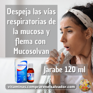 Mucosolvan Solución 15 mg - 120 ml