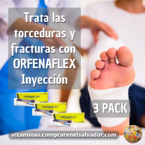 Orfenaflex 60Mg Inyectable Tripack de 3 Ampollas de 2Ml