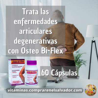 OSTEOBI-FLEX 60 Cápsulas - Glucosamina y Condroitina