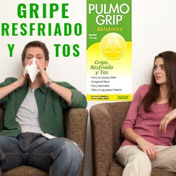PULMO GRIP Jarabe 120ml para Gripe, Resfriado y Tos