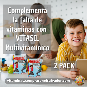 Vitasil M Fuerte X 30 Cápsulas - Paquete de 2 | 60 CAPSULAS EN TOTAL